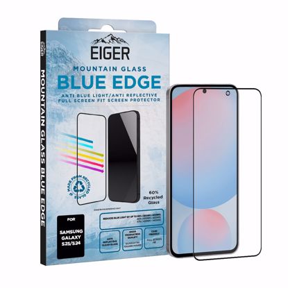 Picture of Eiger Eiger Mountain Blue EDGE Screen Protector GRS for Samsung S25/ S24